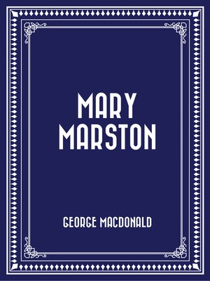cover image of Mary Marston